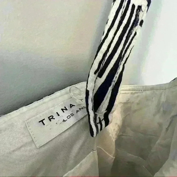 Trina Turk Geometric Print Dress (Flaws) Size 4/6 - Picture 6 of 8